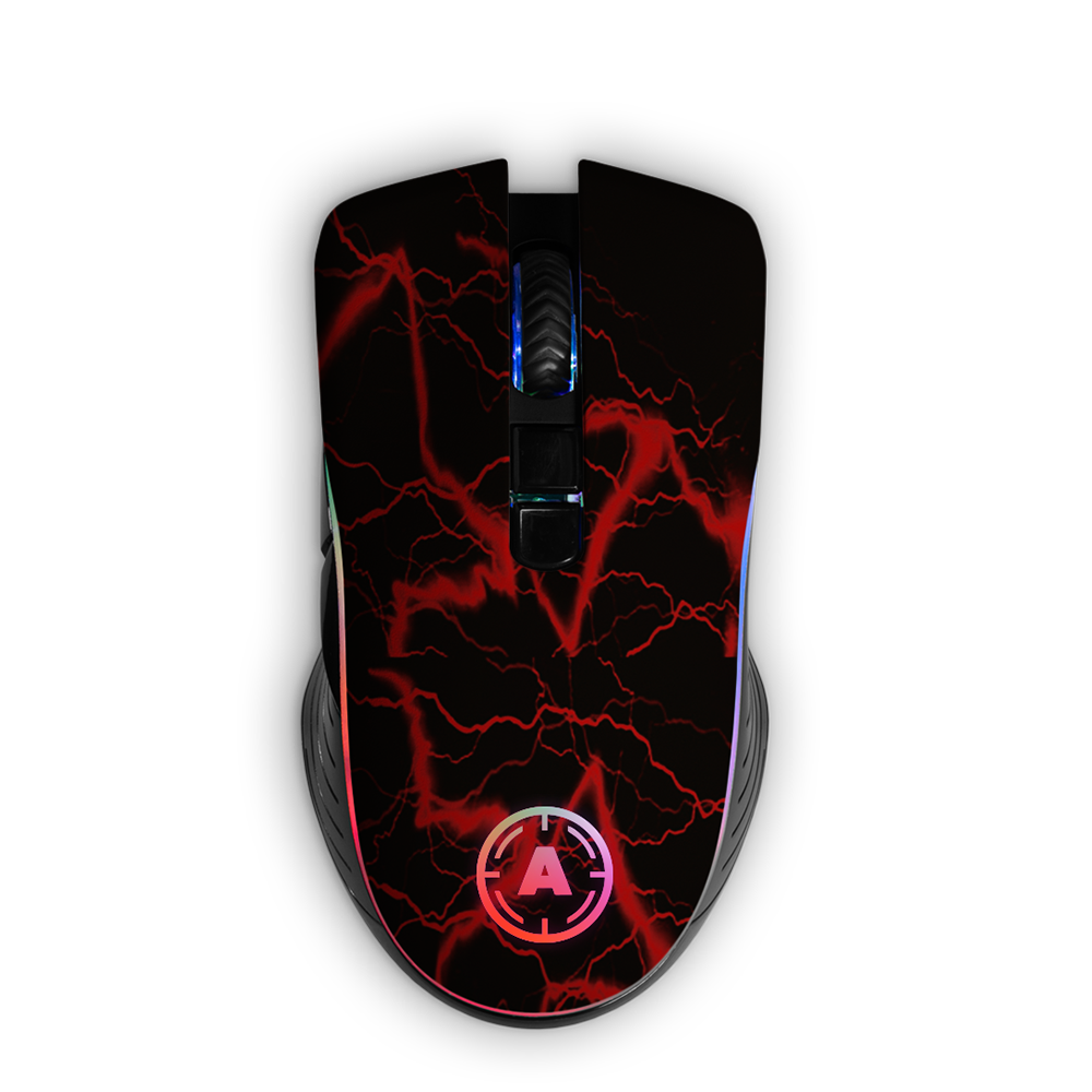 Aim Storm Red RGB Mouse