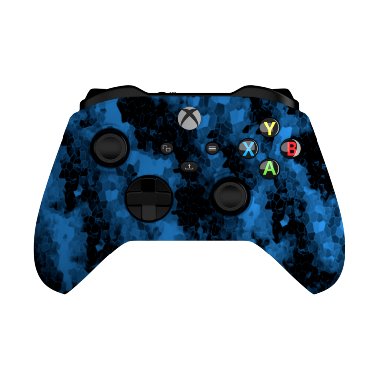 Aim Digi Camo Blue Xbox Series X Controller - Aimcontrollers