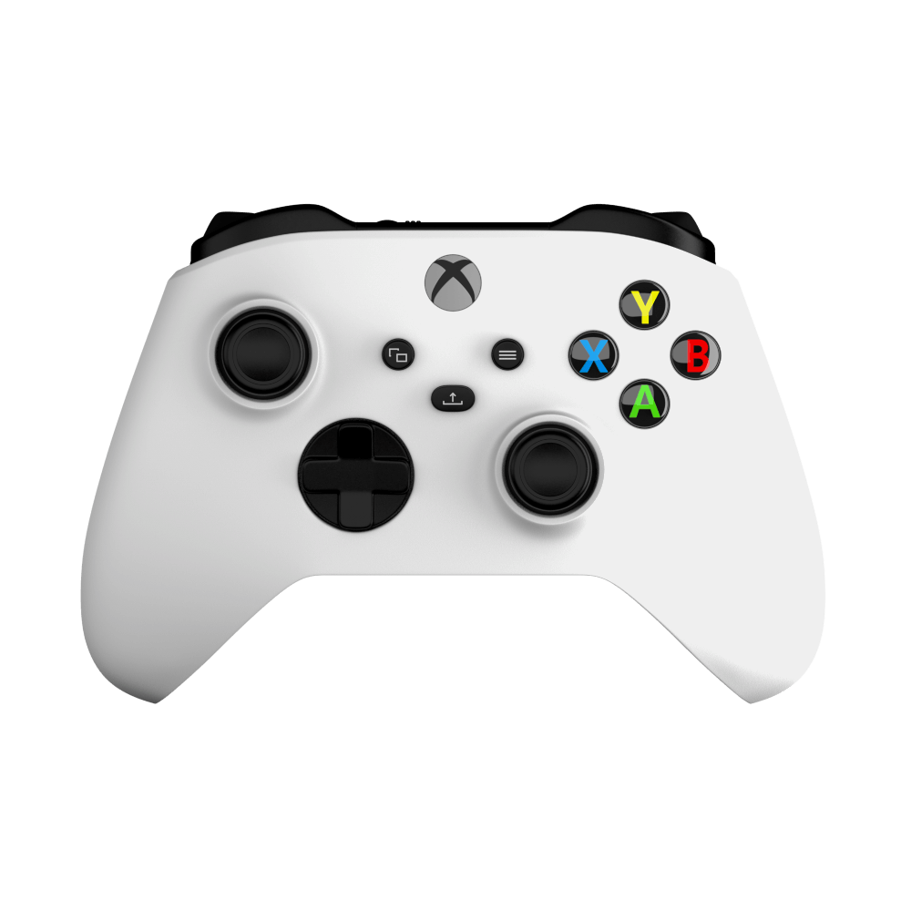 Aim White Matte Xbox Series X Controller Aimcontrollers