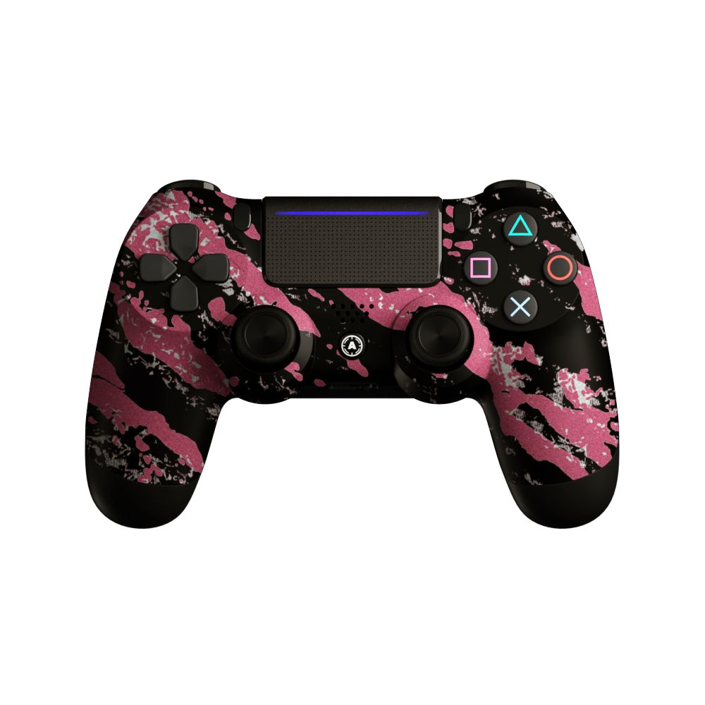 ps4 controller pink camo