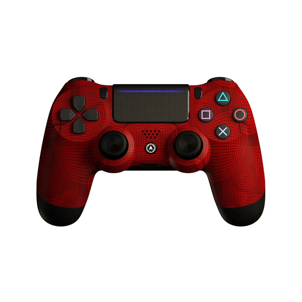 Aim Grid Red PS4 Controller