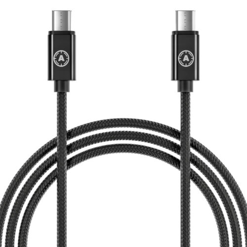 Black Alu AiM USB C Cable - 10ft