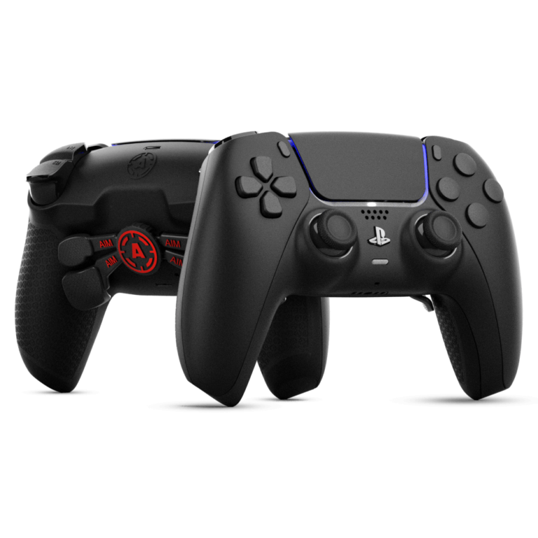 Black Matte PS5 Aim Controller Aimcontrollers