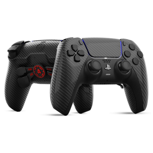 Storm Red Fullprint PS5 Aim Controller