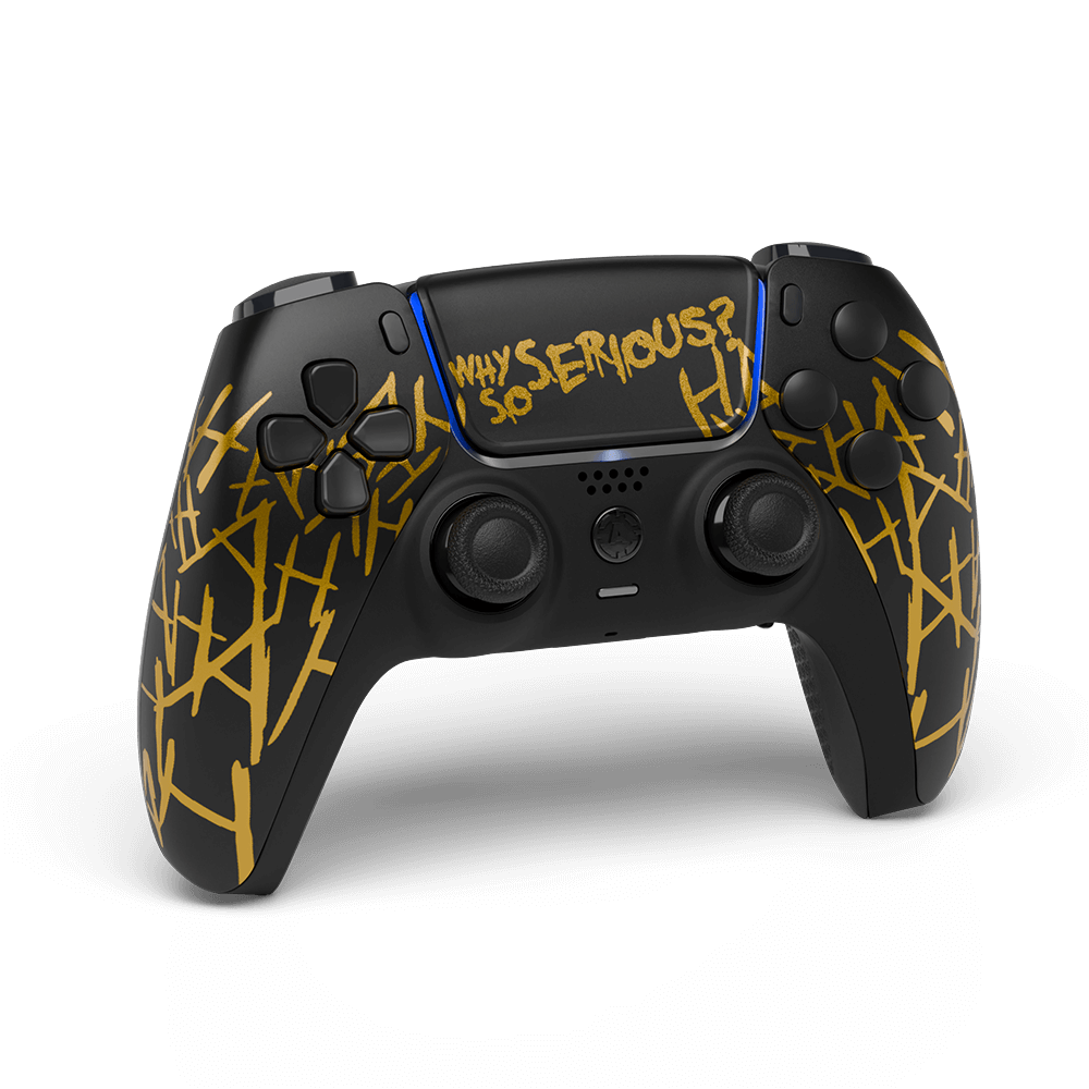 AIM PS5 Console Cover - Joker Gold