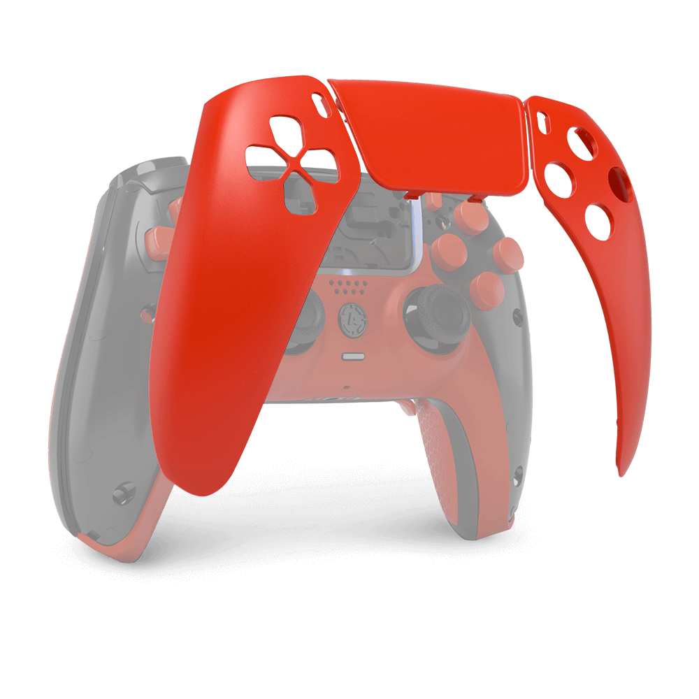 Red Matte PS5 Aim Controller - Aimcontrollers