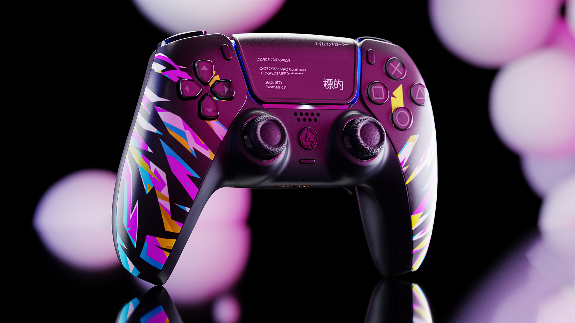 Aim Pink Matt PS5 Controller - Aimcontrollers