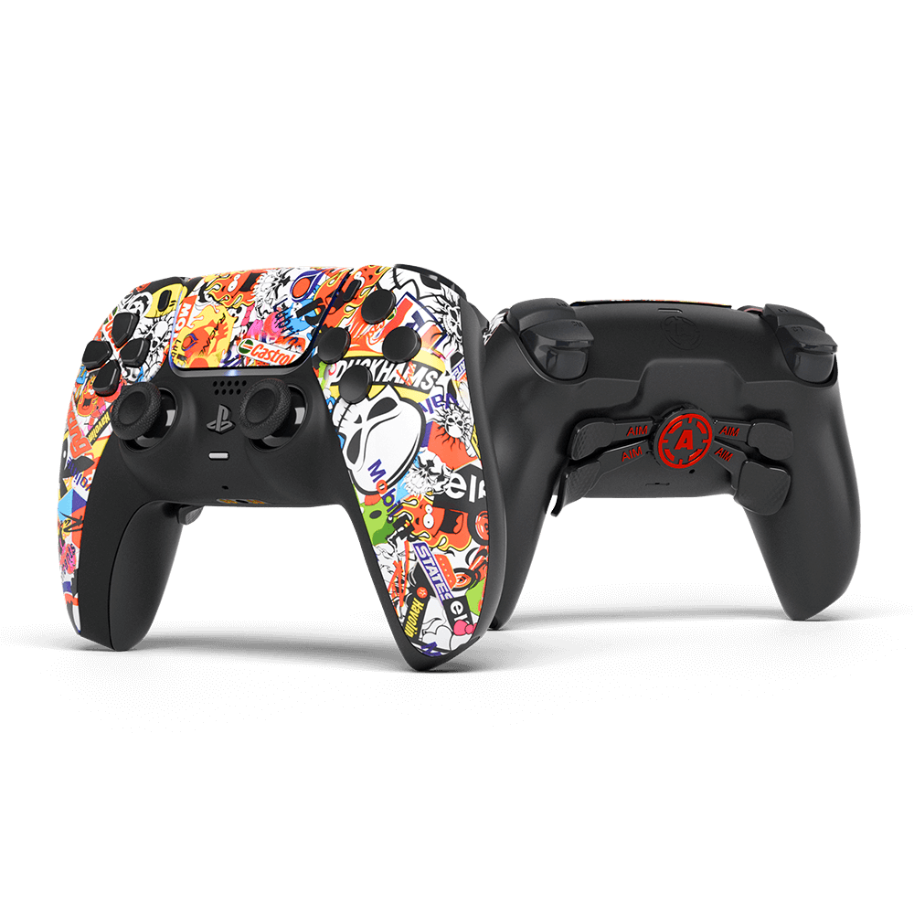 Sticker Bomb Outlet PS5 Aim Controller
