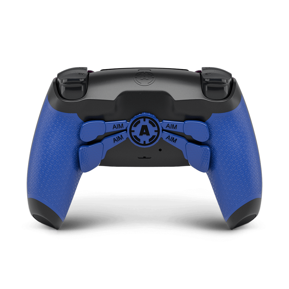 Storm Red Fullprint PS5 Aim Controller - Aimcontrollers