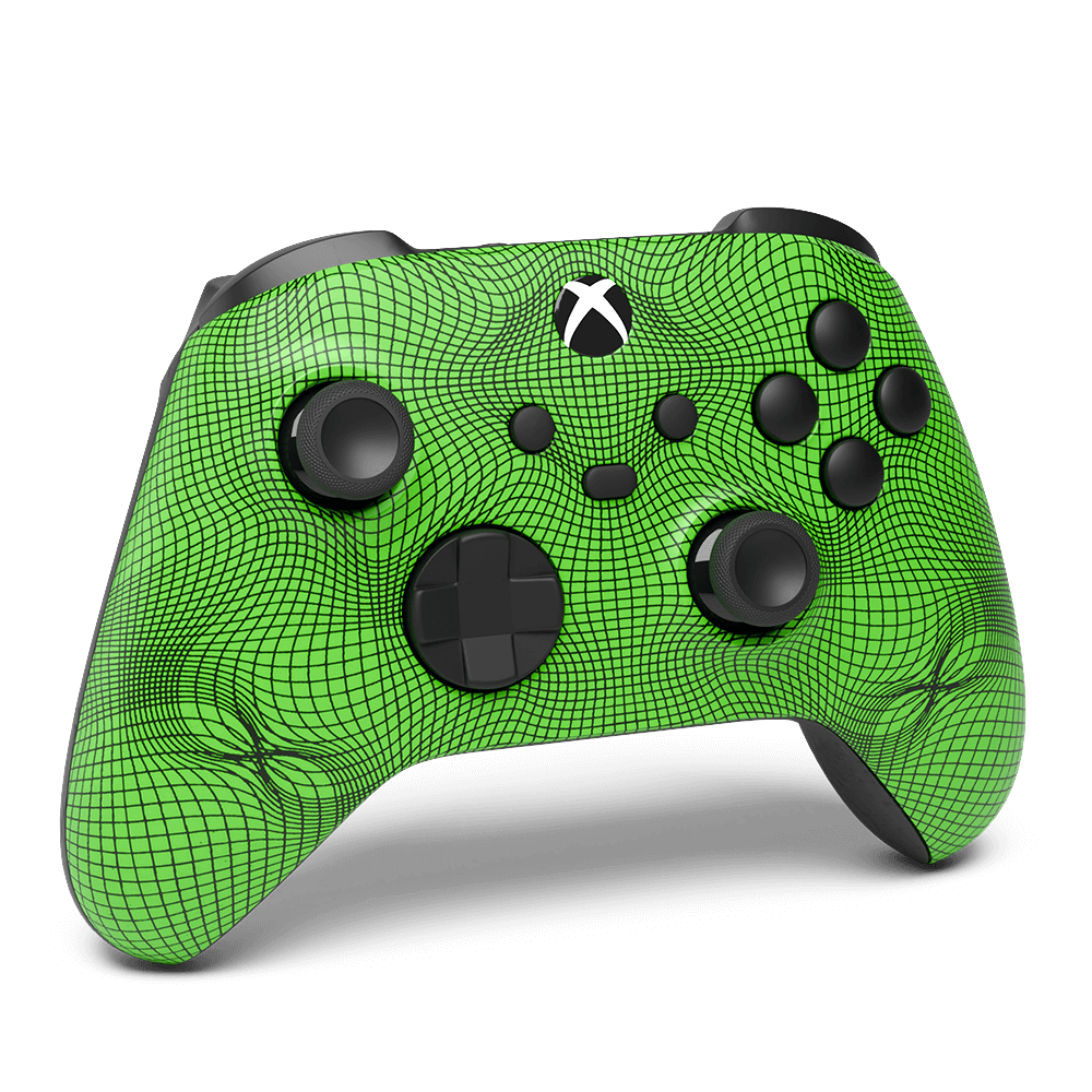Aim Grid Green Xbox Series X Controller - Aimcontrollers