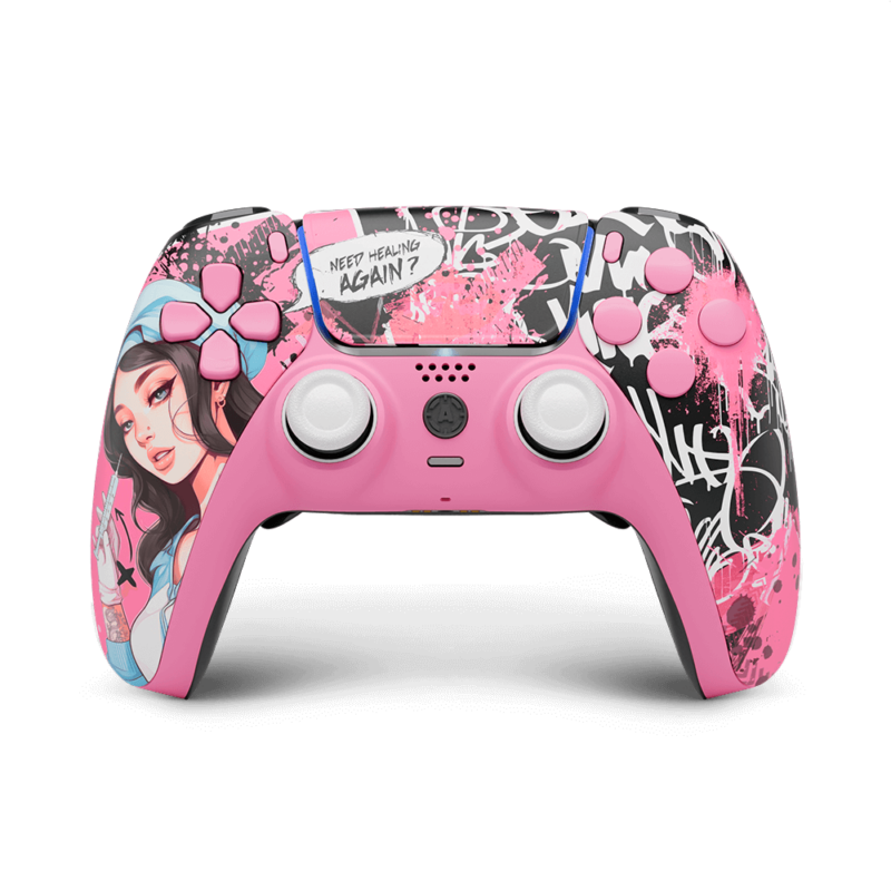 PinkRX NOIR  PS5 Aim Controller