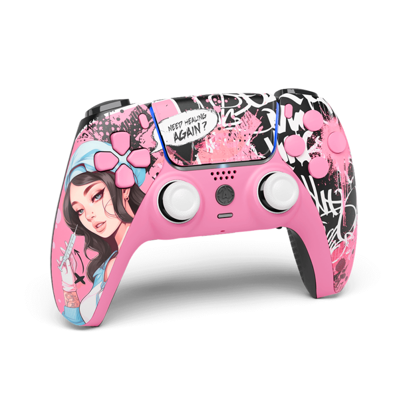 PinkRX NOIR  PS5 Aim Controller