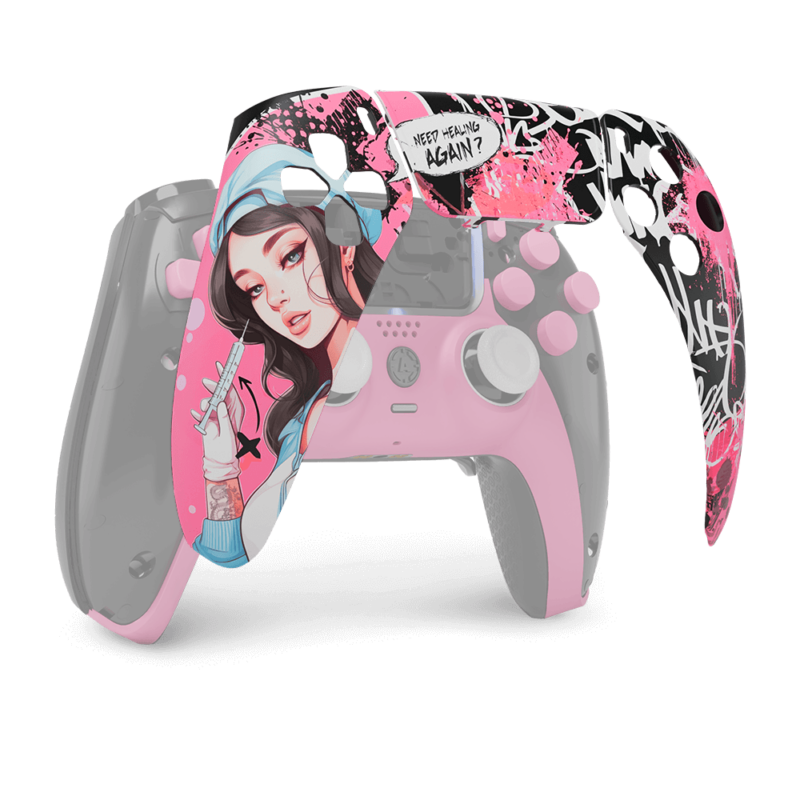 PinkRX NOIR  PS5 Aim Controller
