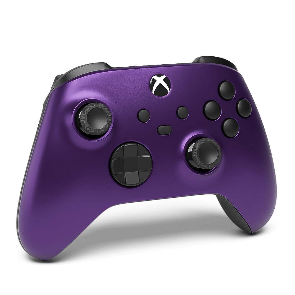 12ゲームusedサムレス仕様STORM 社IQ/U15p15oz(AAA) Aim Plasma Purple Xbox Series X Controller - Aimcontrollers