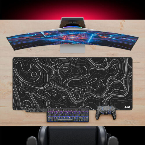 MOUSEPAD XXL TOPO BLACK